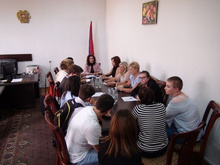 Հանդիպում Հայաստան-Գերմանիա դպրոցների փոխանակման միջազգային ծրագրի ներկայացուցիչների հետ