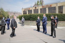 Հանրապետության նախագահ Արմեն Սարգսյանն այսօր կարճատև աշխատանքային այցով եղել է Գյումրիում