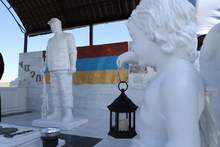 Սարատակ համայնքում բացվել է արցախյան 44-օրյա պատերազմում հերոսացած մայոր Վաշիկտոր Եսայանի՝ Վաչոյի հուշարձանը