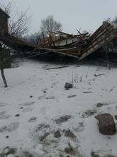 Ուժեղ քամու հետևանքով Շիրակի մարզի մի շարք բնակավայրերում ավերածություններ են տեղի ունեցել