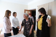 Մարզպետի աշխատակազմի պատասխանատուներն այցելել են Լեռնային Ղարաբաղից բռնի տեղահանված մի շարք ընտանիքների