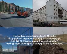 Կառավարության որոշմամբ Շիրակի մարզպետի աշխատակազմին հատկացվել է 550 մլն 624 հազար դրամ սուբվենցիոն 7 ծրագրերի համաֆինանսավորման նպատակով