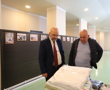 Շիրակի մարզպետ Դավիթ Առուշանյանը Մարալիկ համայնքի ղեկավար Արման Սարիբեկյանի հետ նախօրեին եղել է Մարալիկի բամբակամանվածքային գործարանում