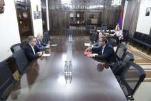 Շիրակի մարզպետն ընդունել է «Գերմանիայի խնայողական բանկերի միջազգային համագործակցության միավորման» Հայաստանի ներկայացուցչության ղեկավարին