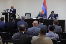 Շիրակի մարզպետ Դավիթ Առուշանյանի գլխավորությամբ տեղի է ունեցել Շիրակի մարզի խորհրդի հերթական նիստը Շիրակի մարզպետ Դավիթ Առուշանյանի գլխավորությամբ տեղի է ունեցել Շիրակի մարզի խորհրդի հերթական նիստը