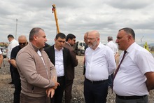  Համայնքային այցի շրջանակներում Շիրակի մարզպետ Դավիթ Առուշանյանը հետևել է Արթիկի բժշկական կենտրոնի շինաշխատանքներին