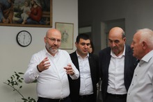 Աշխատանքային այցի շրջանակներում Շիրակի մարզպետ Դավիթ Առուշանյանի գլխավությամբ դիտարկվել է նաև Արթիկի բժշկական կենտրոնի շինաշխատանքների ընթացքը