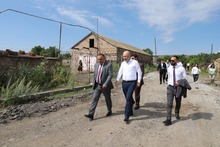 Շիրակի մարզպետն  աշխատանքային այցի շրջանակներում դիտարկել է Արթիկ համայնքում իրականացվող շինարարական աշխատանքները