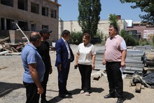  Քաղաքաշինական ծրագրերի վերահսկողության մշտադիտարկման աշխատանքային խումբը շարունակում է շրջայցերը մարզի այն դպրոցներ