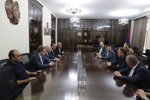 Շիրակի մարզպետն ընդունել է  մարզում գտնվող Լեհաստանի Հանրապետության Վոդզիսլավ Սլյոնսկի քաղաքի պատվիրակությանը