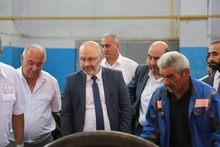  Շիրակի մարզպետն այցելել է «Հարավկովկասյան երկաթուղու» Գյումրու մասնաճյուղ