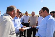 Աշխատանքային այցով Շիրակի մարզում է Տարածքային կառավարման և ենթակառուցվածքների նախարար Դավիթ Խուդաթյանը Աշխատանքային այցով Շիրակի մարզում է Տարածքային կառավարման և ենթակառուցվածքների նախարար Դավիթ Խուդաթյանը