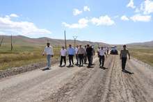 Շիրակի մարզ Տարածքային կառավարման և ենթակառուցվածքների նախարարի այցն ավարտվել է Աշոցք համայնքի շինաշխատանքների դիտարկմամբ 