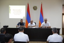 Շիրակի մարզպետի աշխատակազմում անցկացվել է իրազեկող հանդիպում