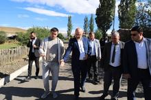 Շիրակի մարզպետ Դավիթ Առուշանյանն աշխատանքային այցով եղել է Աշոցք համայնքում