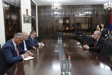 Շրջակա միջավայրի նախարարության Էկոպարեկային ծառայության պետը հյուրնկալվել է Շիրակի մարզպետին