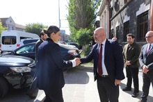 Աշխատանքային այցով Շիրակի մարզում էր Արդարադատության նախարարը 