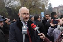 Շիրակի մարզպետ Դավիթ Առուշանյանը պատասխանել է լրագրողների հարցերին Շիրակի մարզպետ Դավիթ Առուշանյանը պատասխանել է լրագրողների հարցերին