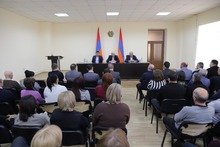 Տեղի է ունեցել խորհրդակցություն մարզպետի աշխատակազմի ներկայացուցիչների հետ