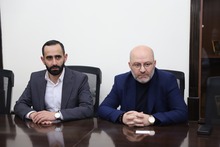 Ֆրանսիայի Հանրապետության Լյուսակ-լե-Շատո քաղաքի &laquo;Նախապատմության թանգարանի&raquo; տնօրեն Ֆրանսուա Դեբրաբանտը Շիրակի մարզպետին հյուր