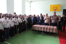 Շիրակի մարզպետ Դավիթ Առուշանյանըներկա է գտնվել &laquo;Գյումրու թիվ 15 հիմնական դպրոցում&raquo; կազմակերպված միջոցառմանը