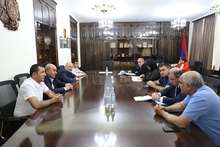 Շիրակի մարզպետ Դավիթ Առուշանյանը հյուրընկալել է ՀՀ էկոնոմիկայի նախարարի տեղակալ Տաթևիկ Սարգսյանին