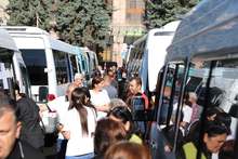  Շիրակցի դպրոցականները մեկնել են ամառային հանգստի՝ դեպի &laquo;Արագած&raquo; ճամբար 