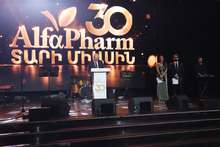 Շիրակի մարզպետ Դավիթ Առուշանյանը ներկա է գտնվել &laquo;Ալֆա Ֆարմ&raquo; ընկերության հիմնադրման 30-ամյա հոբելյանին նվիրված միջոցառմանը