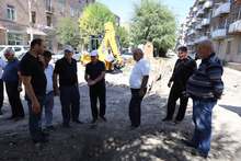 Շիրակի մարզպետի հանձնարարությամբ աշխատանքային խումբը սկսել է աշխատանքը Գյումրու ճանապարհաշինական հատվածներում