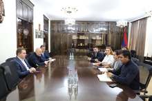 Շիրակի մարզպետ Դավիթ Առուշանյանն ընդունել է &laquo;Էնթերփրայզ Արմենիա&raquo; հիմնադրամի ներկայացուցիչներին