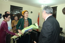 Թուրքմենստանի մշակութային պատվիրակությունը Գյումրիում